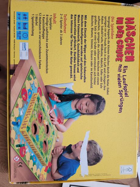 Hra zajačik hop do diery,