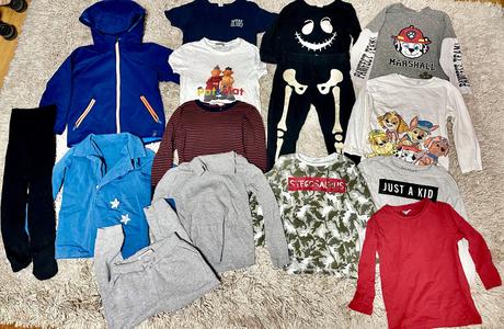 Balík oblečenia 15ks, 104–116