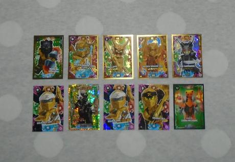 Ninjago lego karty,