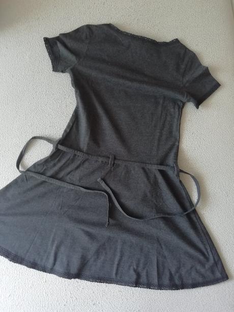 Dievčenské predĺžené tričko resp. šaty., h&m,152