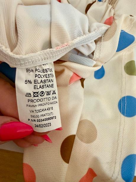 Luxusné bodkované šaty - pastelové bodky, s