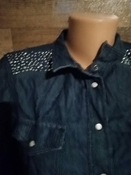 Dámska riflova košeľa, esmara,40