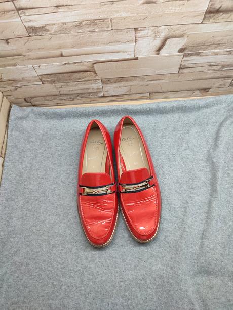 Ara 40 - dámske celokožené našuchovacie topánky, ara,40