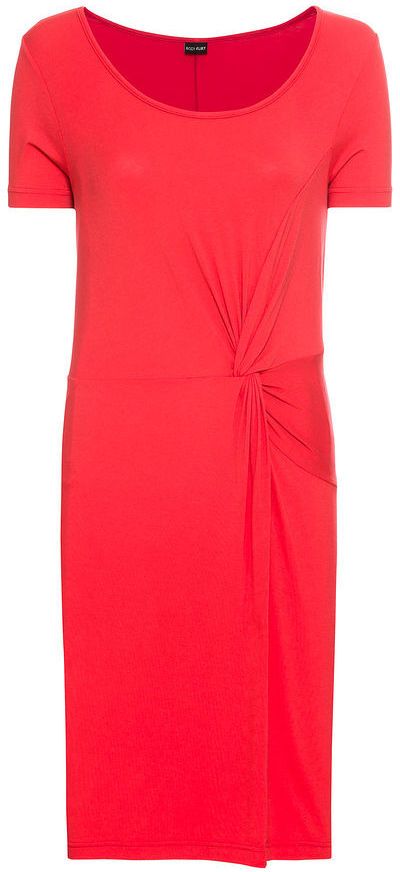 Džersejové šaty s uzlíkom, bonprix,40 / 42 / l
