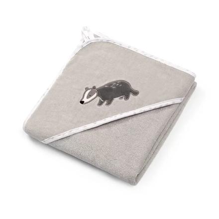 Babyono velúrová osuškana kúpanie s kapucňou76x76, 