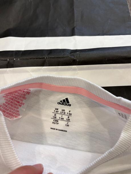 Adidas dievcenske tričko na 7-8 rokov, adidas,128