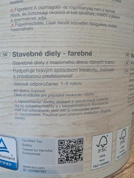 Detske kocky, stavebnica, 