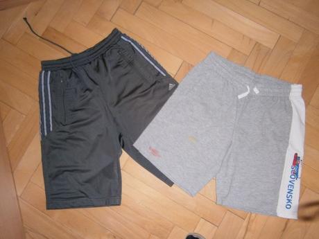Kraťasy veľ. 158 + 1 zdarma, adidas,158
