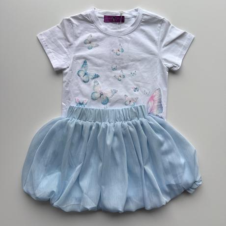 Dievčenská sukňa papilio modrá, 122 / 128 / 134 / 140 / 146