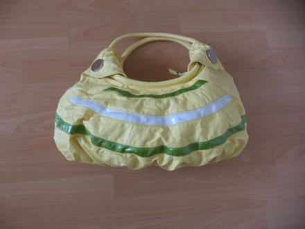 Damska žlta kabelka, 