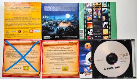 Rozne video rozpravky pre deti, dvd, vcd, 
