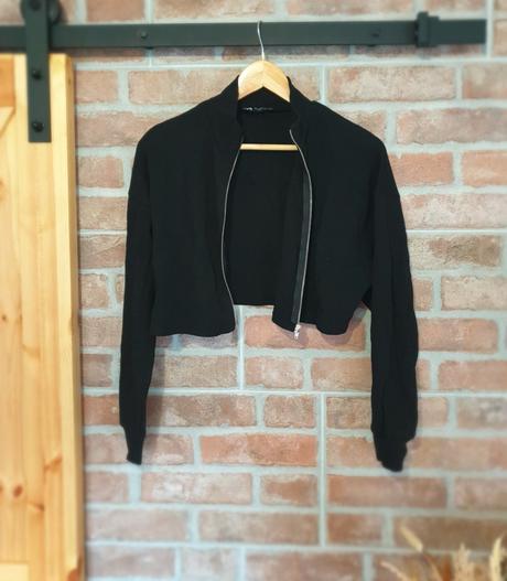 Dámska krátka mikina zara, zara,s