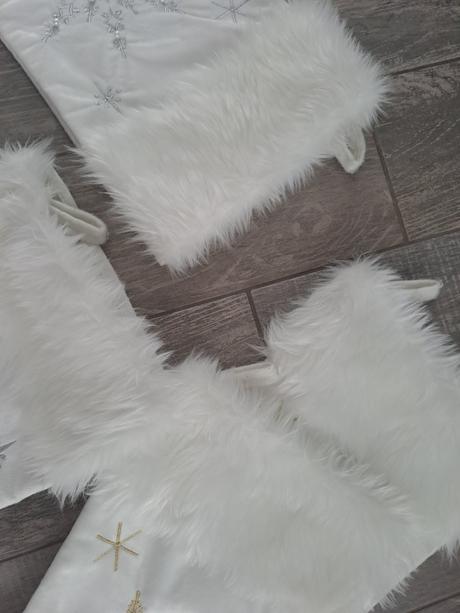 Mikulášske papuče/ponožky,  vianočné, 