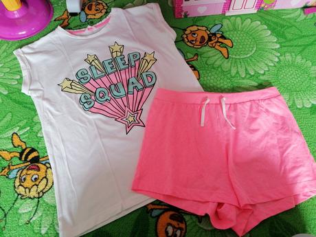 Neónové pyžamo 158/164, pepco,158