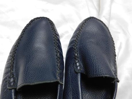 Kvalitne damske kozene mokasiny, 38