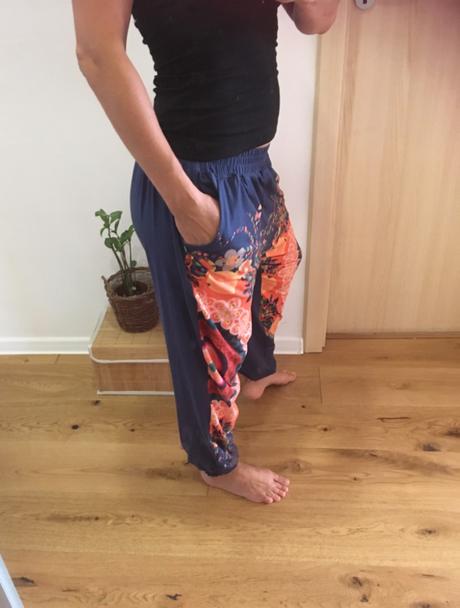 Velmi prijemne nohavice/teplaky, m