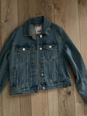 Riflová bunda ako nová, sinsay,xs