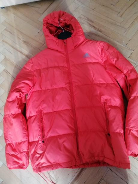 Oranžová zimná vetrovka, adidas,m