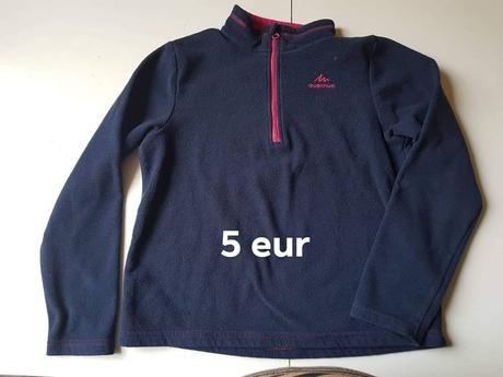 Dievčenská flisová mikina 134/140, decathlon,134