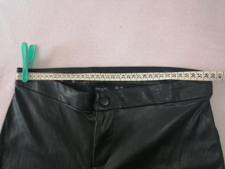 Nohavice v koženom vzhľade č. 40, esmara,l