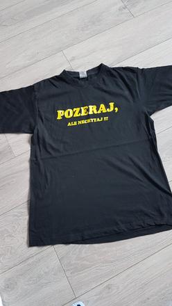 Tricko pozeraj,ale nechytaj, l