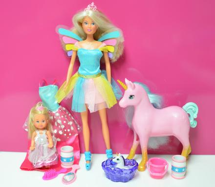 Bábika víla koník s doplnkami, 