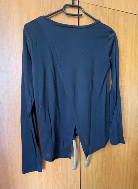 Dievčenské tričko s dlhým rukávom., h&m,158