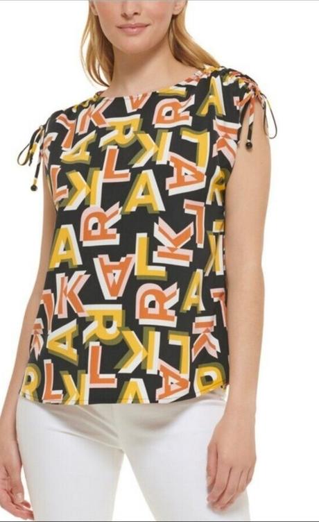 Karl lagerfeld original krasna,kvalitna bluzka/top, m