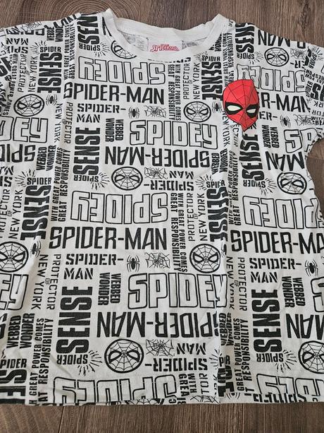 Tricka spiderman 4x, h&m,128
