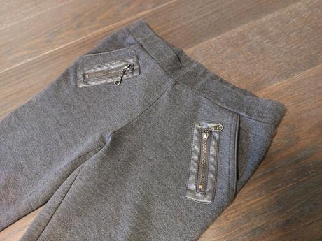 Skvelé teplé štýlové legínky fanny look na 8-10r., 140