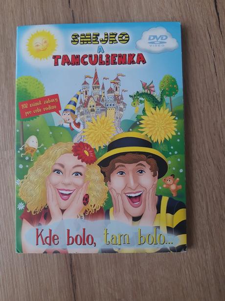 Dvd smejko a tanculienka,