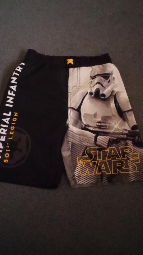 Kúpacie šortky, plavky zn. starwars, 134