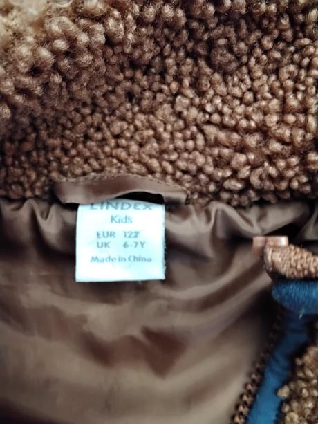 Plyšová bunda, lindex,122