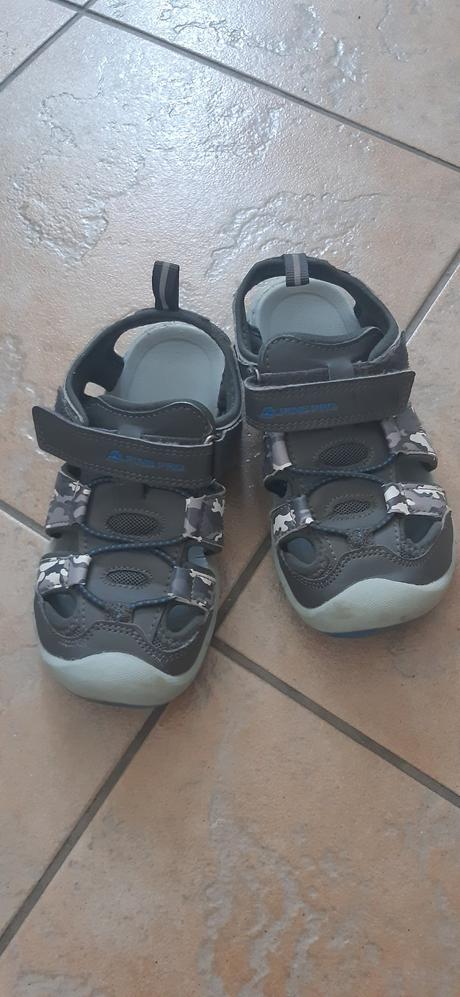 Detské outdoorové sandále, alpine pro,31