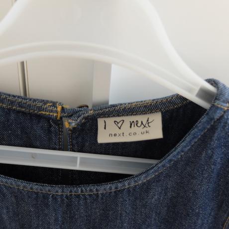 Riflové šaty next 134, next,134