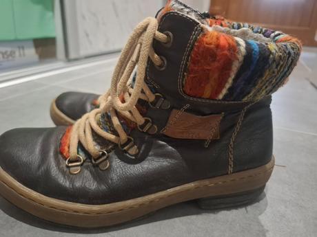 Zimné topánky zn.rieker, rieker,36