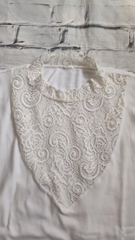 Tričko s krajkou, xl