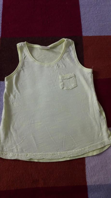 Tričko neónové zn. zara - č.116, zara,116