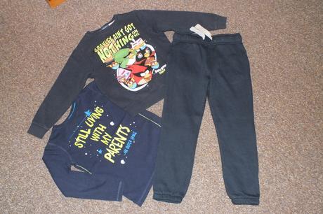 Mikina, tricko, teplaky do skoly, next,122