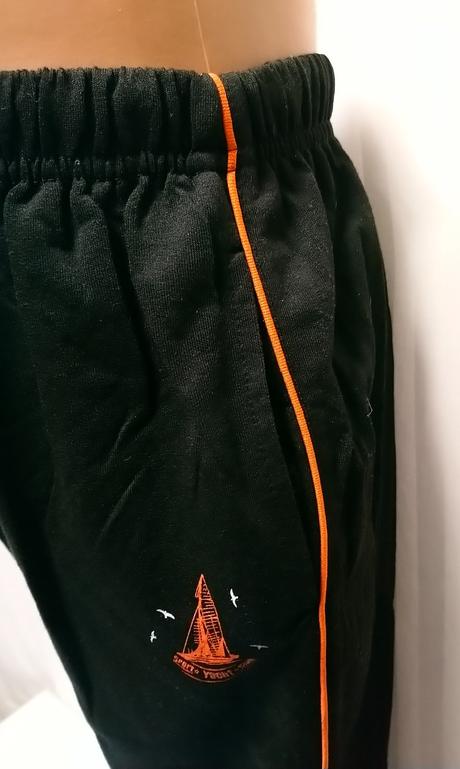 Detské čierne tepláky volné yacht , era, 164, 164