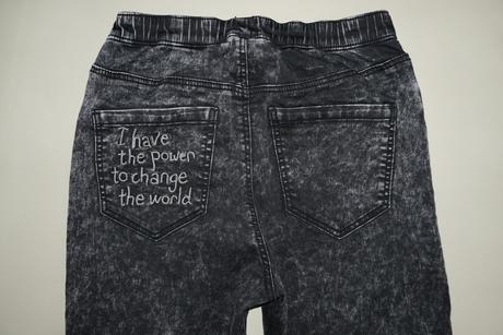 146/152 h&m elasticke nohavice, 11-12 r., h&m,152