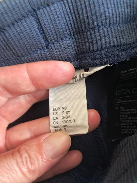 Kratasy v.98, h&m,98