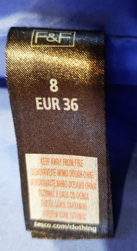 Predám dámsky kabát f&f  veľ.s, f&f,s