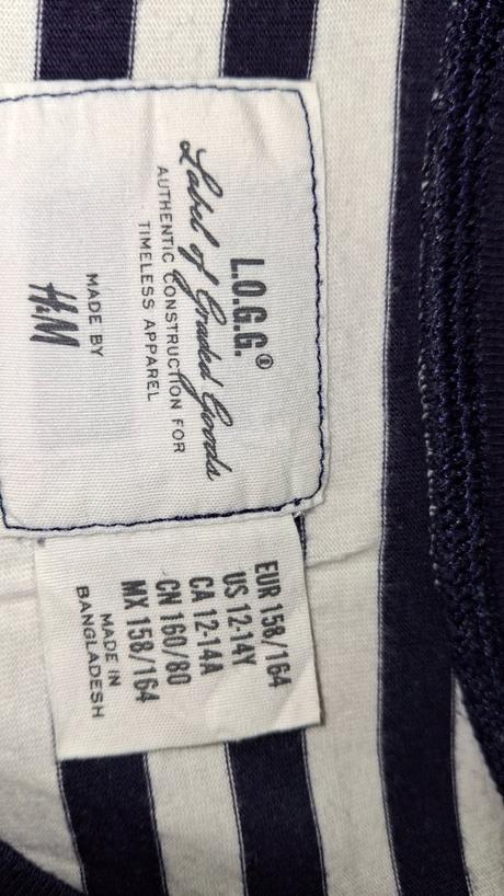Dievčenské tričká s dlhým rukávom. h&m., h&m,164