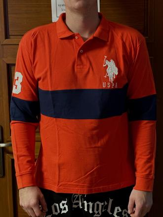 Polokošeľa s dlhým rukávom, u.s. polo assn.,l