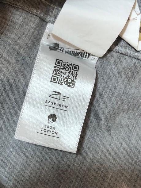 Eterna luxusná bavlnené košeľa, 38