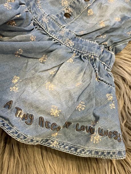 Dievčenské rifľové šaty next (74), next,74