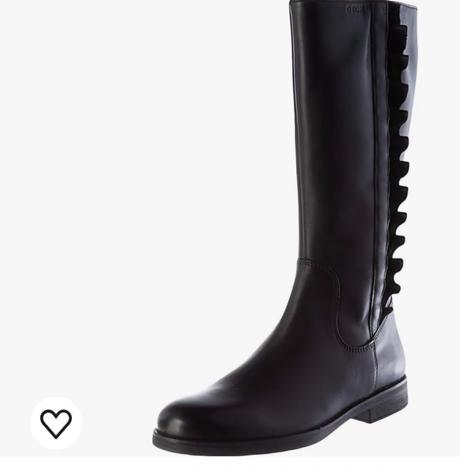 Kozene cierne dievcenske cizmy geox 35 36 ako nove, geox,35