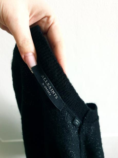 Allsaints sveter xs/s, xs