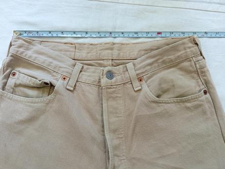 Levi's 501 vintage béžové bavlna,, levis,l